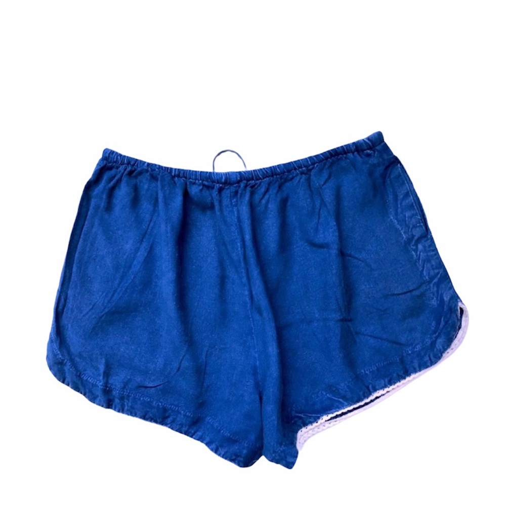 Chambray Dolphin Shorts - Picture 2 of 2